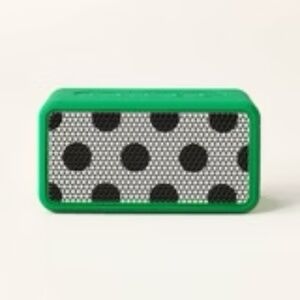 Kate Spade x Target Polka Dot Wireless Speaker Bluetooth Limited Ed Black Green